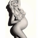 Christina Aguilera embarazada, agosto 2014 