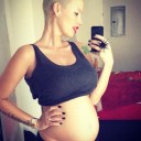 Amber Rose embarazada, julio 2014