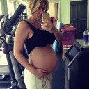 Kim Zolciak embarazada, noviembre 2013