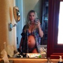 Jessica Simpson embarazada, diciembre 2012