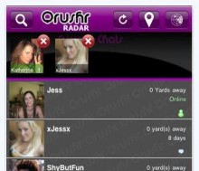 Qrushr, aplicación para lesbianas