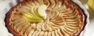 Tarta de manzana con crumble