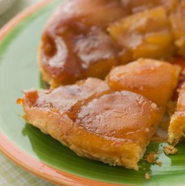 Tarta tatín de manzanas