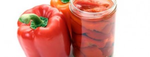 Pimientos rojos en conserva