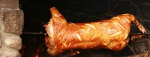 cochinillo relleno asado