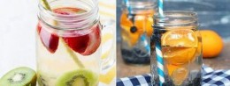 Recetas de agua detox con frutas