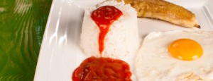 Arroz a la cubana